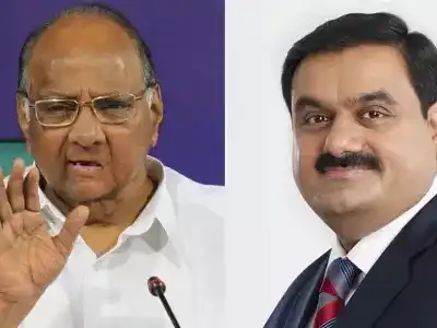 Adani Office and Residence in Ahmedabad Welcomed by Sharad Pawar