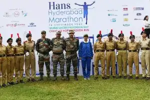 Army Jawans from Golconda Base Shine in Hyderabad