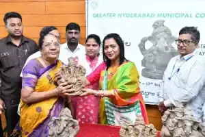Clay Ganeshas to grace Hyderabad homes