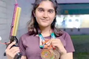 CM K Chandrashekar Rao commends Esha Singh for securing gold at Asian Games in Hyderabad