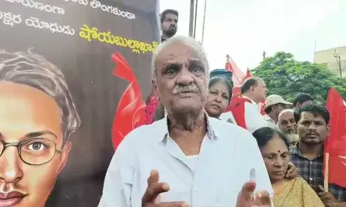 CPI Narayana Honors Shoyabullah Khan, Calls for His Name to be Included in Telangana Press Academy