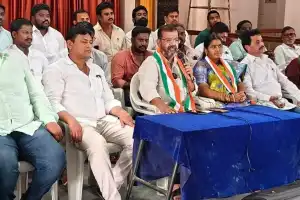 DCC chief accuses Vinay Bhaskar of engaging in land-grabbing