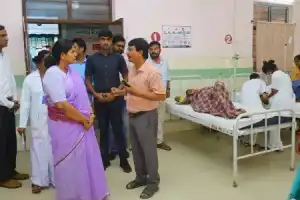 District Collector Ila Tripathi calls for improved medical services in government hospitals