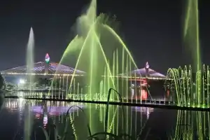 Durgam Cheruvu in Hyderabad Introduces Musical Fountains as a New Attraction