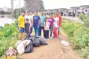 Eco-warriors in Hyderabad extract floral waste to produce biofertilisers