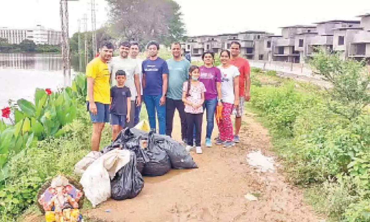 Eco-warriors in Hyderabad extract floral waste to produce biofertilisers