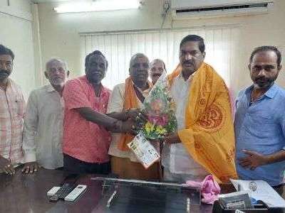 Eega, NUDA Chairman, Honored in Nizamabad