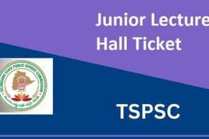 Exam hall tickets for Telangana Junior Lecturer posts have been released.