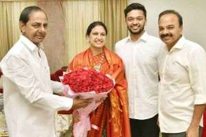 Gaddam Sita Ranjith Reddy meets KCR following appointment as TTD member