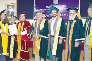 Graduation Day held at MJCET in Hyderabad