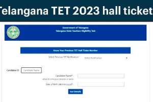 Hall tickets for Telangana TET 2023 to be released within the next 48 hours