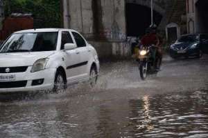 Hyderabad experiences heavy rainfall