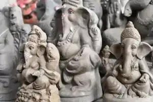 Hyderabad Market Flooded with PoP Idols as City Struggles with Green Ganeshas Shortage