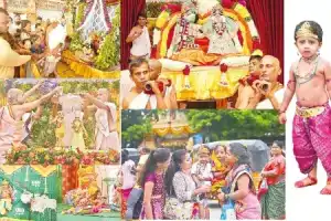 Janmashtami celebrated with fervor and enthusiasm in Hyderabad