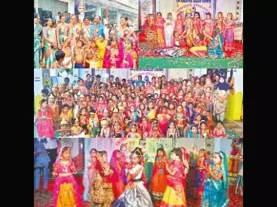 Janmashtami festivities celebrated at Sri Kakatiya Talent School