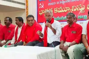 K Chandrasekhar Rao fearful of MIM, claims CPI in Warangal