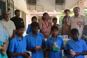 Karimnagar introduces Bharosa’s Bluetooth technology for the visually impaired