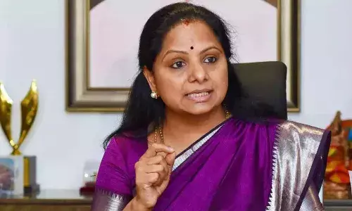 Kavitha questions lack of progress in ED cases against Sonia and Rahul even after one year
