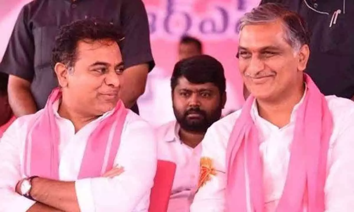 KT Rama Rao and T Harish Rao embark on visits to districts in Hyderabad to evaluate candidates’ chances of winning