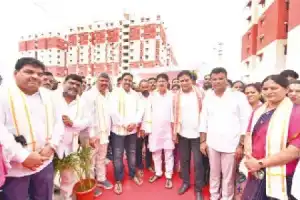 KTR Criticizes Opposition Parties, Claims TS 2-BHK initiative is Unparalleled