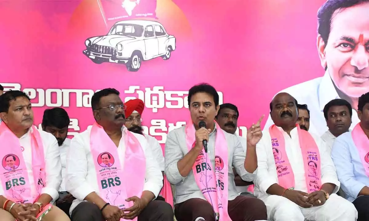 KTR labels Modi as the least efficient, incapable, and inept Prime Minister