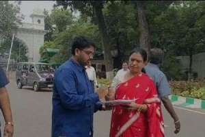 Legislative Secretary receives copy of Judgement from DK Aruna