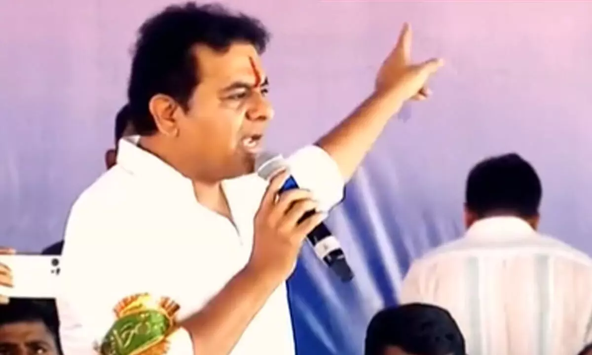 Minister KTR highlights Congress’ empty promises in Telangana