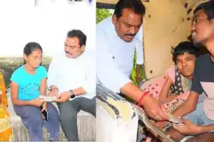 MLA Sunke Ravi Shankar rushes to help orphan in Karimnagar