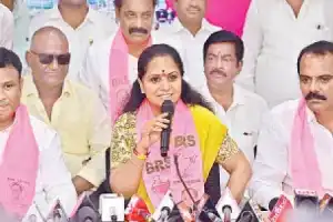 MLC Kalvakuntla Kavitha claims politically motivated notice by Enforcement Directorate in Hyderabad
