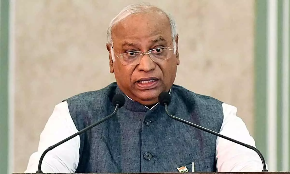 Modi Government Accused of Neglect During Manipur Unrest by Congress President Kharge