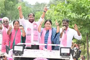 MP Vaddiraju urges citizens to vote for BRS in Khammam