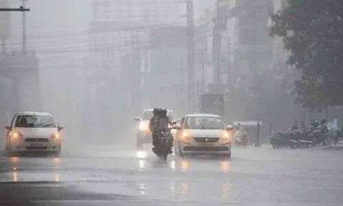 Multiple areas in Hyderabad experience heavy rainfall
