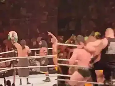 ‘Naatu Naatu’ prompts wrestlers to shake their legs