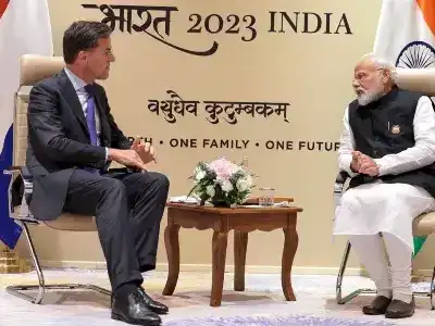 Netherlands PM and PM Modi engage in bilateral meeting
