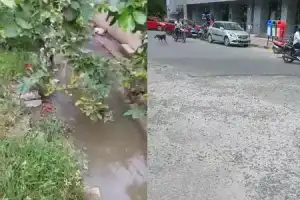 Nizampet Residents Still Troubled by Manholes and Potholes in Hyderabad