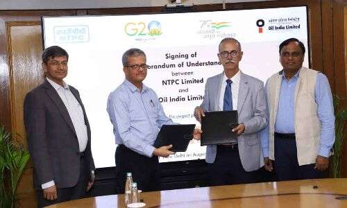 NTPC and Oil India Sign MoU for Renewable Energy and Environmental Initiatives