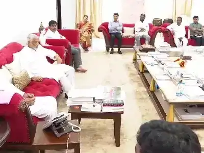 Parliamentary Party meeting of BRS in progress at Pragathi Bhavan