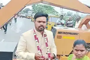 Police Rescue Groom from Traffic Jam, Ensuring Timely Arrival at Wedding Venue