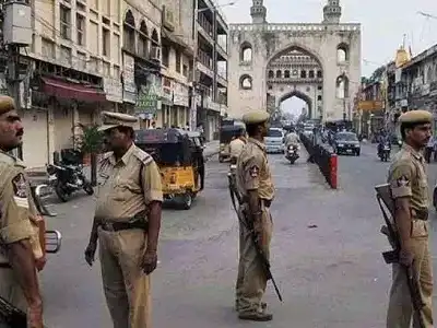 Police vigilantly monitor sensitive areas in Old City, Hyderabad