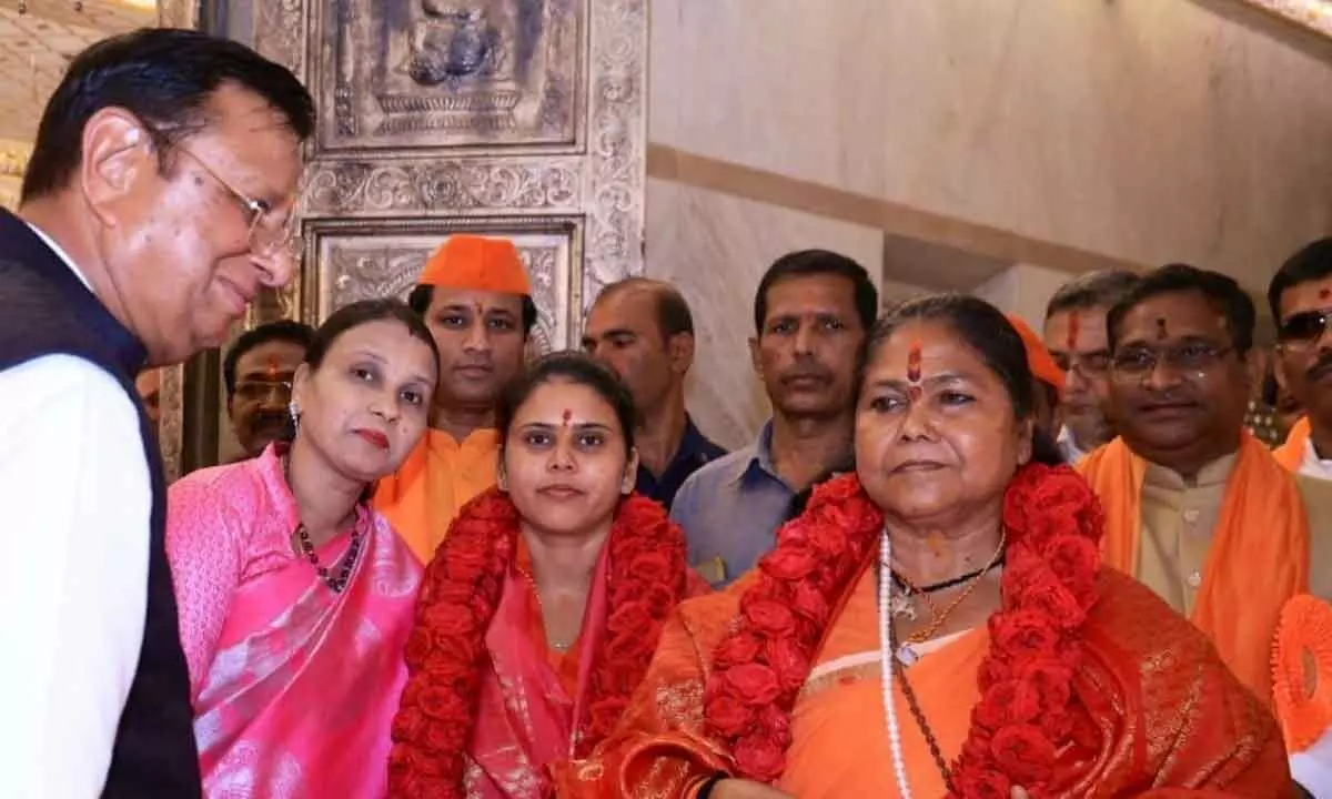 Sadhvi Niranjan Jyoti asserts that ‘Sanatana Dharma’ is impervious to destruction by any force
