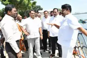 Talasani reviews preparations for Ganesh immersion on PV Marg