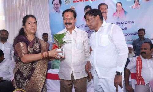 Telangana’s Growth on Fast Track, Affirms D Vinay Bhaskar in Warangal