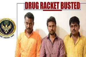 Three persons arrested in drug case by TSNAB in Hyderabad