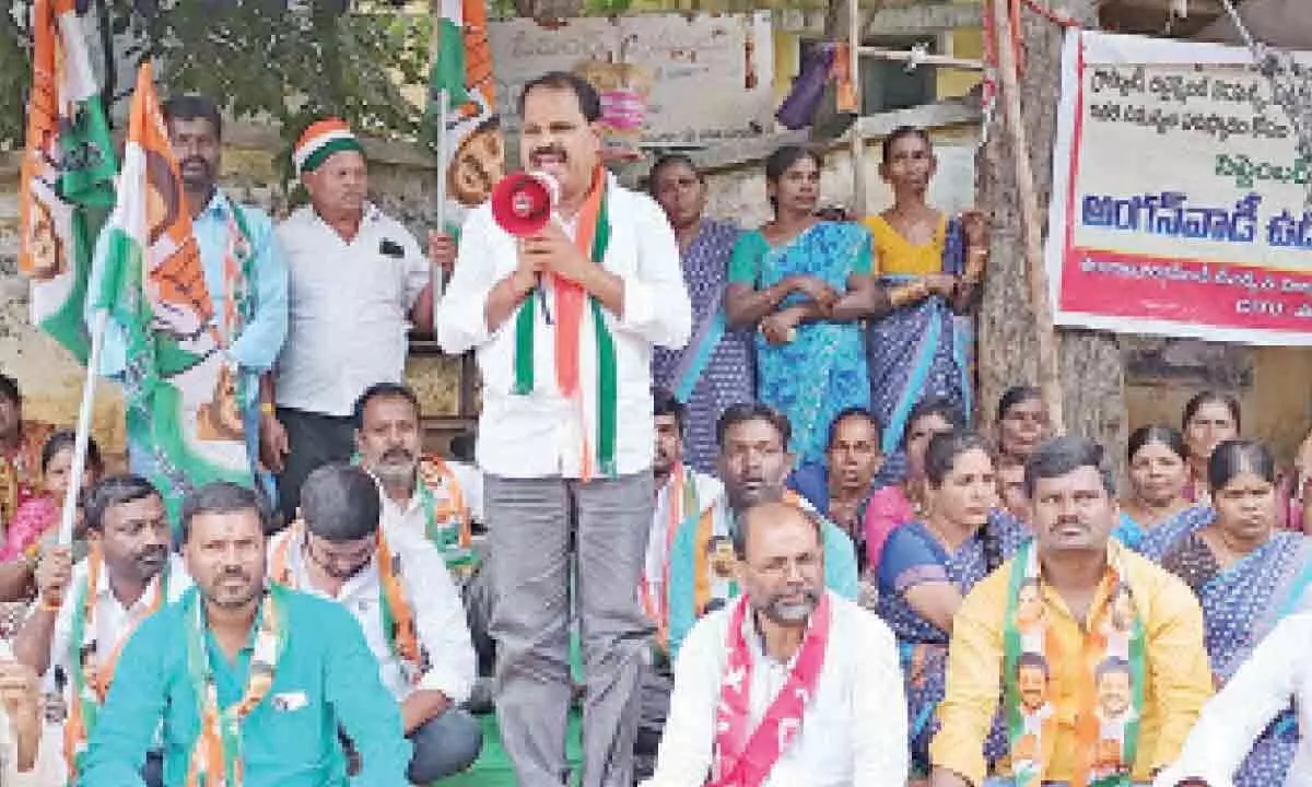 TPCC General Secretary emphasizes the importance of not neglecting Anganwadis in Rangareddy