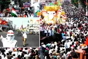 Traffic restrictions in Hyderabad from today until September 18 for transportation of Ganesh idols