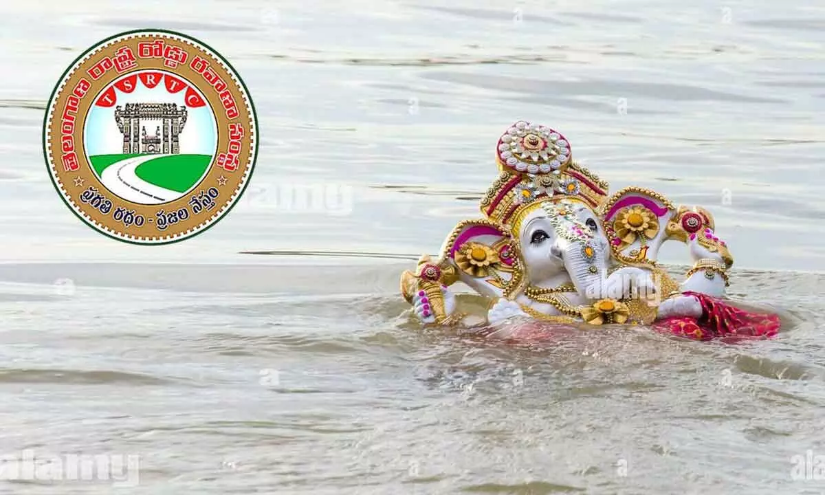 TSRTC reroutes district buses for Ganesh Procession
