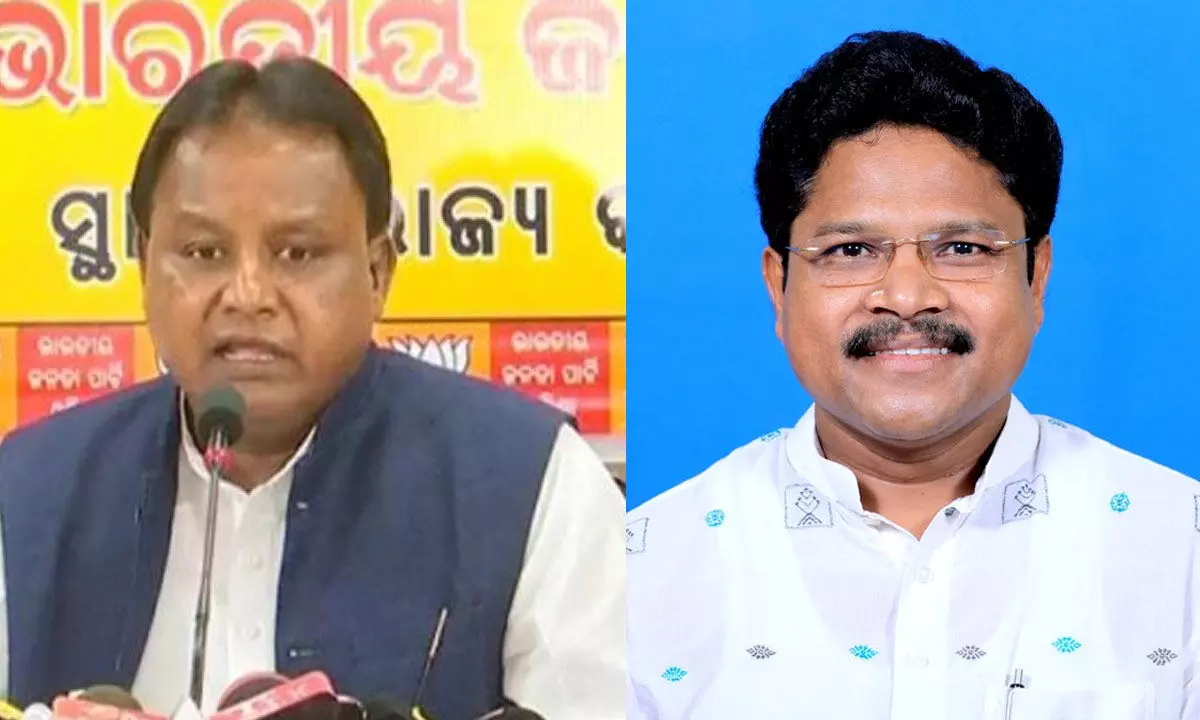 Two BJP MLAs suspended till end of session for throwing pulses at Odisha Speaker