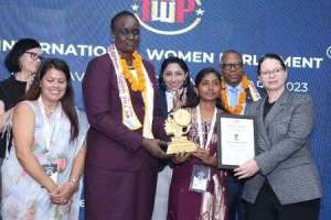 Village Development Efforts of Sarpanch Lavanya Recognized with Reward