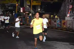 Youth actively participates in Half Marathon commencement