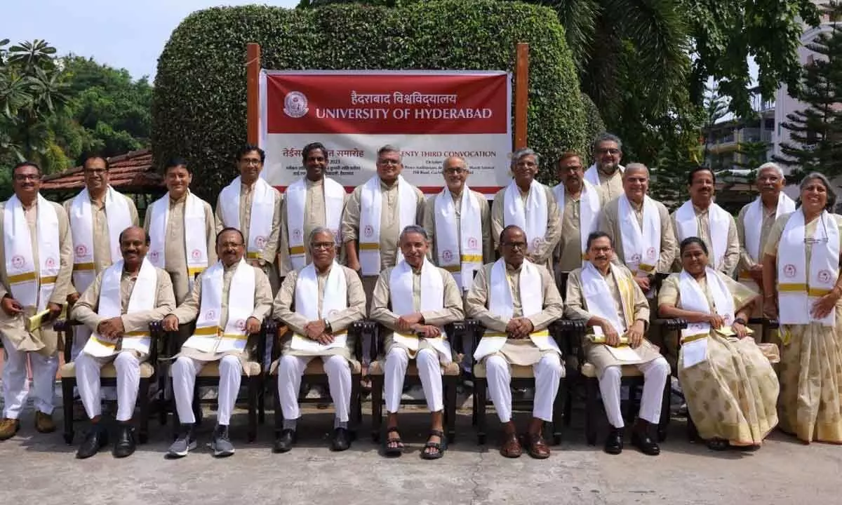 23rd convocation ceremony organised by UoH